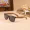 Woodies Walnut Wood Sunglasses with Dark Polarized Lenses for Men and Women | 100% UVA/UVB Ray Protection