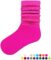 PICCOLO HOSIERY Lightweight Scruch Slouch Socks Unisex Girls Boys 20 bright color options Infant Toddler Child