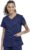 Cherokee Women Scrubs Top Workwear Revolution Snap Front V-Neck WW622