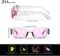 Aodaer Small Rectangle Sunglasses 90s Vintage Square Eyewear Retro Trendy Wide Frame Sunglasses for Women Girls