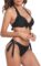 Women’s Two Piece Bikini Sets Push Up Halter Bikini Bathing Suit Adjustable 2 Piece Swimsuit