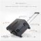 Suitcase Large-capacity Suitcases Carry On Luggage 3-speed Adjustable Trolley Suitcase Trinity Combination Lock Luggage Anti-pressure Travel Gear (Color : White, Size : 37 * 33 * 45CM)