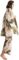 WDIRARA Women’s 3 pcs Sleepwear Leaf Print Cami and Pants Pajama Set with Robe
