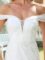 Ever-Pretty Women’s Off-Shoulder Mermaid Sweep Train Long Wedding Dresses for Bride 0136C