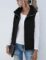 LOMON Womens Fuzzy Sherpa Fleece Jacket Lightweight Vest Cozy Sleeveless Cardigan Zipper Waistcoat Outerwear with Pocket