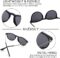 ANDOILT Vintage Polarized Sunglasses for Women Men UV Protection Retro Round Mirrored Lens