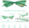 Yoela OLIN Triangle Thick Rimless Sunglasses One Piece Colored Transparent glasses For Women and Men, Green