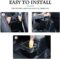 Fekey&JF Foldable Car Trash Can, Hanging Waterproof Leakproof Trash Can Storage Bag for Car with Large Capacity, Car Interior Accessories (Large)