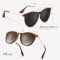 MINOQIO Polarized Sunglasses For Women 100% UV Blocking Retro Round Fashion Mirrored Lens Sunglasses For Man & Women