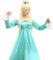 Super Brothers Princess Peach Costume For Women Halloween Cosplay Dress