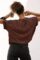 Women’s Oversize Workout Crop Tops Casual Short Sleeve Drop Shoulder Boxy T-Shirts Roll Hem Basic Loose Yoga Running Tees