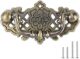 Fashion Furniture Direct 15 Pack Antique Bronze Drawer Pulls Vintage Cabinet Knobs and Pulls Retro Dresser Closet Cupboard Pulls for Bedroom Bathroom Washroom