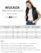 Women’s Winter Cropped Puffer Vest Lightweight Sleeveless Cute Outerwear Puffer Vest