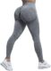 CHRLEISURE Butt Lifting Workout Leggings for Women, Scrunch Butt Gym Seamless Booty Tight