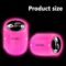 16PCS Fluorescent Tire Valve Stem Caps,Luminous Auto Wheel Air Valve Cap,Universal Decoration Accessories for Car/SUV/Bicycle/Trucks/Motorcycles,Cool Car Gifts (Car/Pink-16pcs)