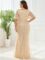 Ever-Pretty Women’s Gorgeous V-Neck Sparkly Embroidery Plus Size Sequin Evening Dress 0692-PZUSA