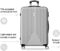 Strenforce Luggage Sets 3-Peice (20/24/28-Inch) Durable Wheels and TSA Lock Travel Suitcase Set, silver