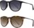 WOWSUN Polarized Sunglasses for Women Vintage Retro Round Mirrored Lens