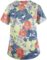 Women’s Scrub Top 2024 Summer Stretchy Floral Print Short Sleeve V Neck Nurse Shirt All Day Comfort Medical Workwear