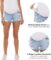 Foucome Women’s Maternity Ripped Jean Shorts Summer Distressed Denim Shorts
