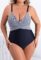 B2prity Women’s One Piece Swimsuits Tummy Control Front Cross Bathing Suits Slimming Swimsuit V Neck Swimwear Monokini