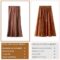 Silk Skirts for Women Midi Length Pure Mulberry Silk Skirt Luxury Slit Dresses Casual Party Sexy High Waist Dress