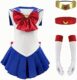Sinkawa Jackets Anime Outfits Moon Cosplay Costume For Women Girls