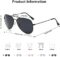 SOJOS Aviator Polarized Sunglasses for Women and Men