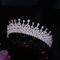 Jorsnovs Fashion CZ Bride Hair Accessories for Wedding Cubic Zirconia Tiaras Quinceanera Crowns Coronas Bridal Headband