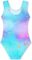 Domusgo Toddler Leotard Gymnastics Long Sleeve, Sparkly Tumbling Dance Leotards for Baby Girls Kids Teens 2-14 Years