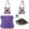 Butterfly Floral Western Purse Country Handbag Women Shoulder Bag Crossbody Wallet Card Holder 4 PCS Set