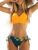 CUPSHE Women’s Bikini Swimsuit Front Cross Lace Up Two Piece Bathing Suit