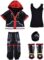 miccostumes Men’s Hearts Cosplay Costume Halloween Outfit Jacket Pants Belt