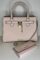 MICHAEL Michael Kors Hamilton MD Satchel bundled with Trifold Wallet and Purse Hook
