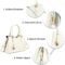 KKXIU Triple Compartments Purses and Handbags for Women Fashion Ladies Satchel Shoulder Top Handle Bag