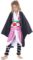 Pink Cosplay Costume Anime Cosplay Kimono Black Robe Full Set Halloween Cosplay Outfits for Kids Adults