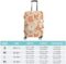 WOEZKEX Cute Dogs Funny Welsh Corgi Luggage Cover Washable Travel Gear Cover 18/24/28/32 Inch Suitcase Protective Cover