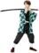 Nezuko Tanjiro Cosplay Costume for Kids and Adults Halloween Outfits Dress With Bamboo