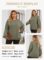 Eytino Women Plus Size Sweatshirts Long Sleeve Crew Neck Casual Oversized Soft Pullover Tops Shirts(1X-5X)