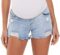 Foucome Women’s Maternity Ripped Jean Shorts Summer Distressed Denim Shorts