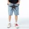 ELKNLMU Hip Hop Streetwear Denim Shorts Star Jean Shorts Harajuku Cargo Shorts Y2K