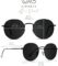 WearMe Pro – Reflective Lens Round Trendy Sunglasses