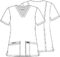 V-Neck Scrubs for Women Workwear Revolution, Soft Stretch, Easy Care WW620