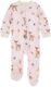 Burt’s Bees Baby baby-girls Sleep and Play Pajamas, 100% Organic Cotton One-piece Romper Jumpsuit Zip Front Pjs