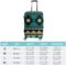 WOEZKEX Tribal Navajo Aztec Geometric Ethnic Pattern Luggage Cover Washable Travel Gear Cover 18/24/28/32 Inch Suitcase Protective Cover