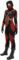 miccostumes Women’s Dark Assassin Costume Female Cosplay Set with Hood