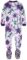 Burt’s Bees Baby Baby Girl’s Pajamas, Zip Front Non-Slip Footed Sleeper Pjs, 100% Organic Cotton