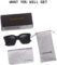 Vintage Women Oversized Sunglasses Designer Luxury Square Sun Glasses UV400 Protection Flat Lens