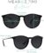 WMP Eyewear Round Sunglasses | Polarized UV Protection | Trendy Sunglasses for Women | Retro Designer Style