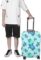 WOEZKEX Turquoise Blue Sea Turtle Luggage Cover Washable Travel Gear Cover 18/24/28/32 Inch Suitcase Protective Cover